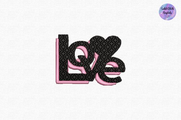 Black Pink Love Embroidery Review