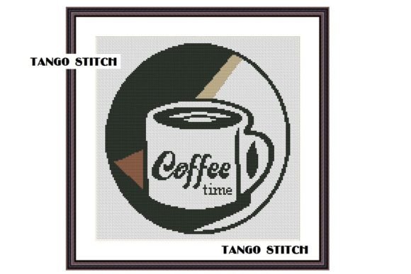 Coffee Time Cup Cross Stitch Embroidery Review
