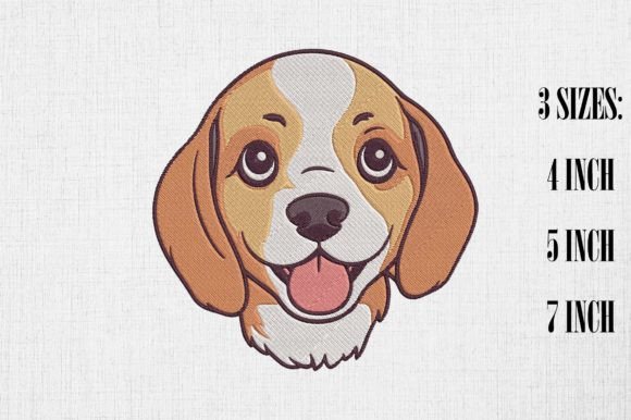 Cute Beagle Dog Embroidery Design Review