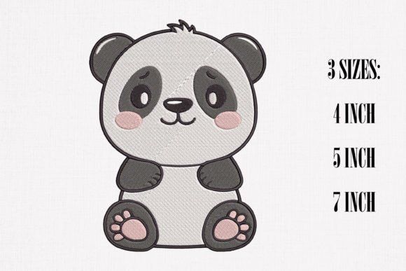 Cute Panda Embroidery Review for Small Business Merchandise