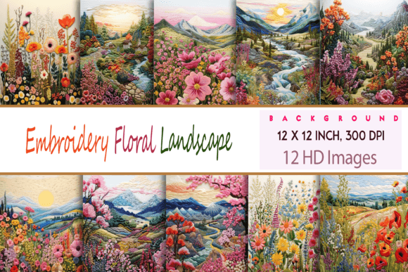 Embroidery Floral Landscape Review
