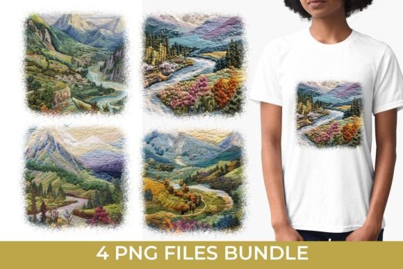 Embroidery Mountain Landscape Review