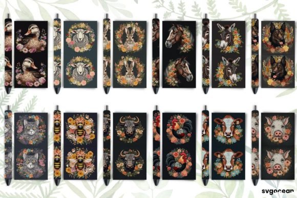 Farm Animals Pen Wraps Embroidery Review