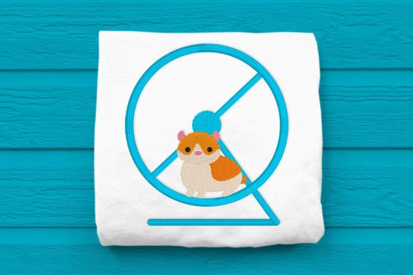 Hamster on Wheel Embroidery Review for Seasonal Use