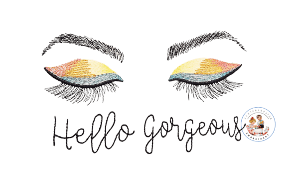 Hello Gorgeous Embroidery Design Review