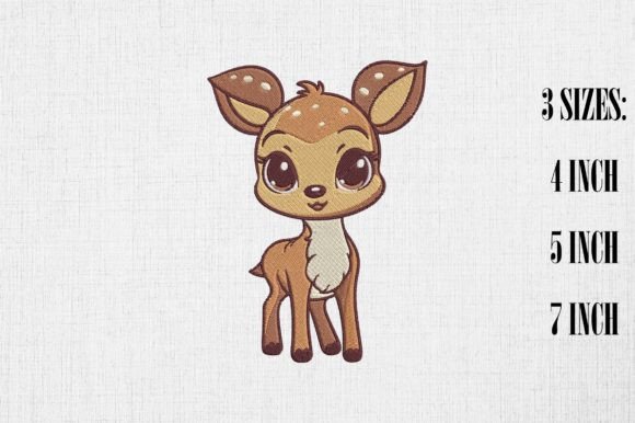 Kawaii Deer Embroidery Design Review