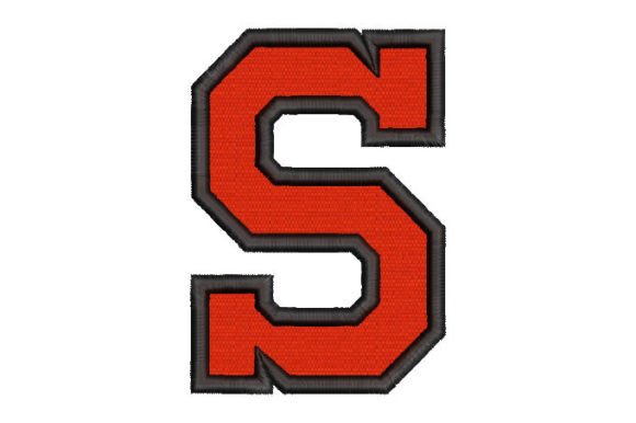 Letter S Embroidery Design Review for Small Business Merch
