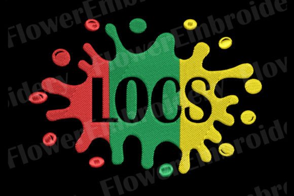Locs Machine Embroidery Design Review for Seasonal Creations