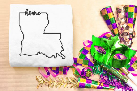 Louisiana Home State Outline Embroidery Review