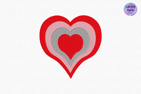 Retro Heart Embroidery Design Review