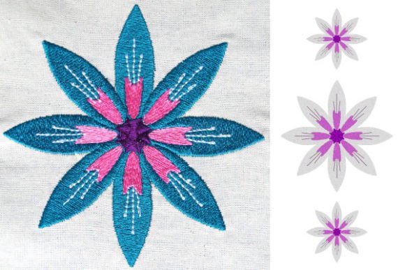 Summer Flower Embroidery File Review
